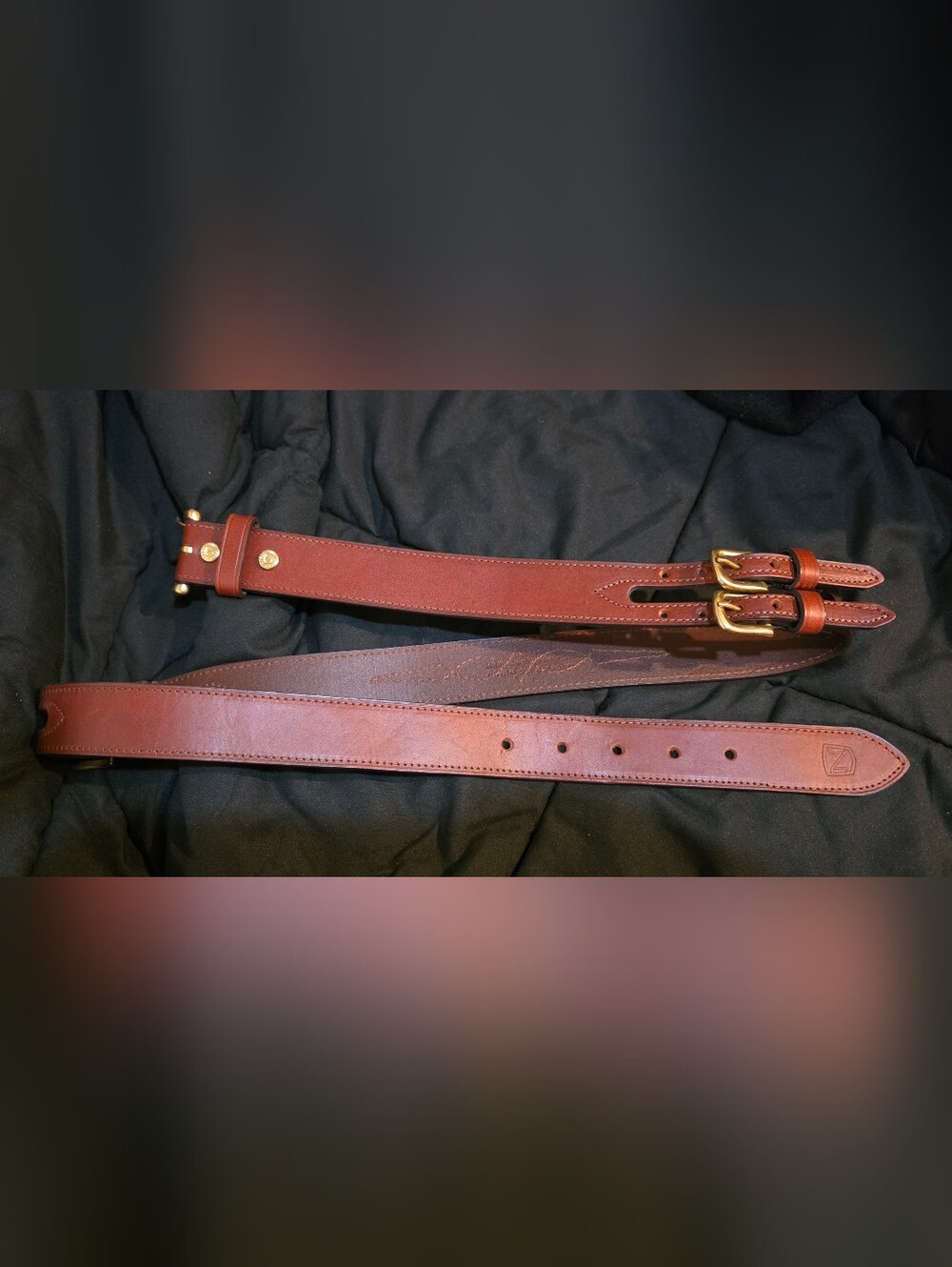 Noble Outfitters Women's Double Buckle Belt - XL